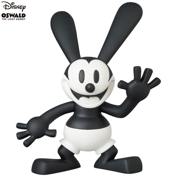Oswald the Lucky Rabbit, Disney, Medicom Toy, Pre-Painted, 4530956156859